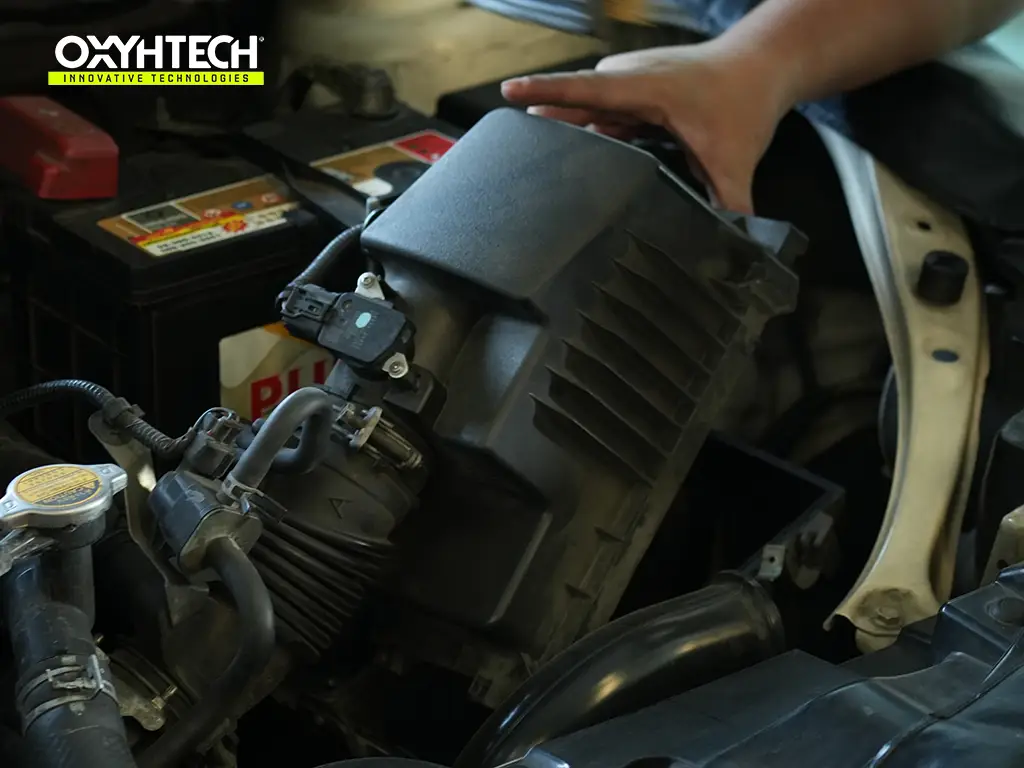 ผลงาน OXYHTECH - TOYOTA - SOLUNA - VIOS ล้างเขม่าคาร์บอน เครื่องยนต์สะอาดขึ้นทั้งระบบ