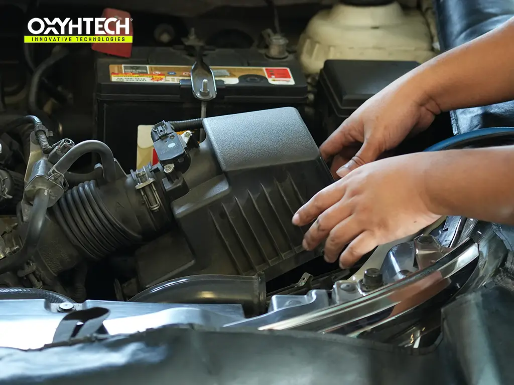 ผลงาน OXYHTECH - TOYOTA - SOLUNA - VIOS ล้างเขม่าคาร์บอน เครื่องยนต์สะอาดขึ้นทั้งระบบ