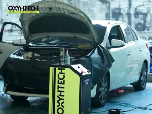 ผลงาน OXYHTECH - TOYOTA - SOLUNA - VIOS ล้างเขม่าคาร์บอน เครื่องยนต์สะอาดขึ้นทั้งระบบ