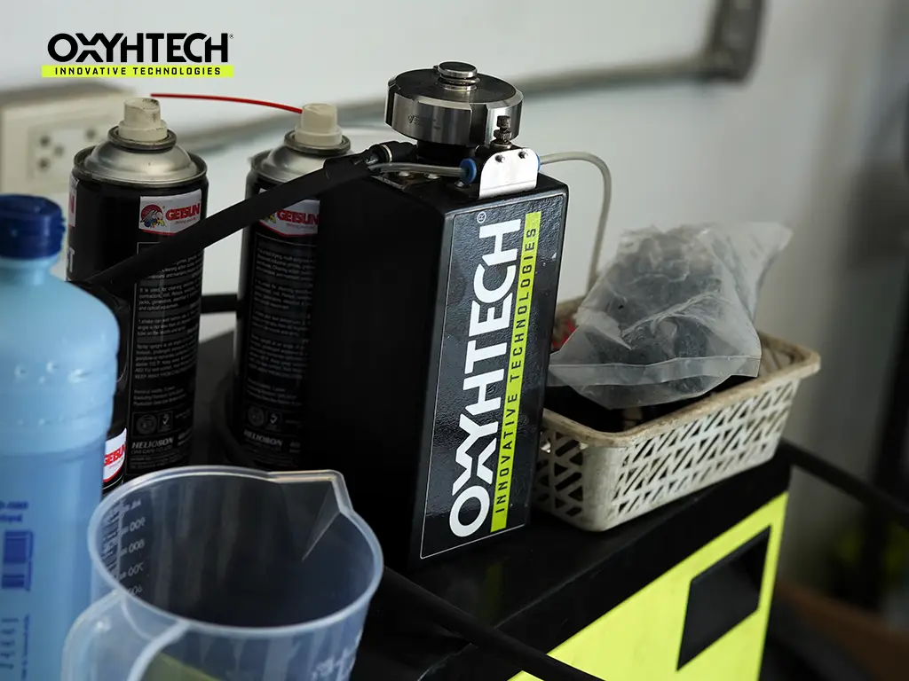 ผลงาน OXYHTECH - TOYOTA - SOLUNA - VIOS - 04 ล้างเขม่าคาร์บอน เครื่องยนต์สะอาดขึ้นทั้งระบบ