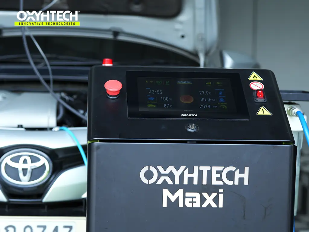 ผลงาน OXYHTECH - TOYOTA - SOLUNA - VIOS - 04 ล้างเขม่าคาร์บอน เครื่องยนต์สะอาดขึ้นทั้งระบบ