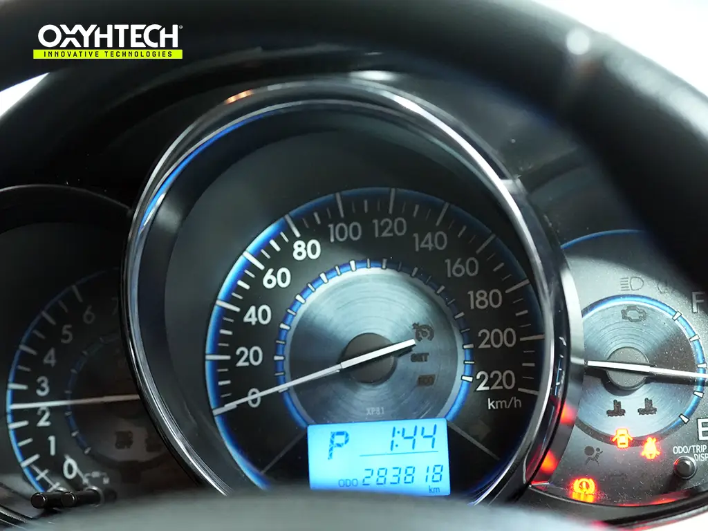 ผลงาน OXYHTECH - TOYOTA - SOLUNA - VIOS - 04 ล้างเขม่าคาร์บอน เครื่องยนต์สะอาดขึ้นทั้งระบบ