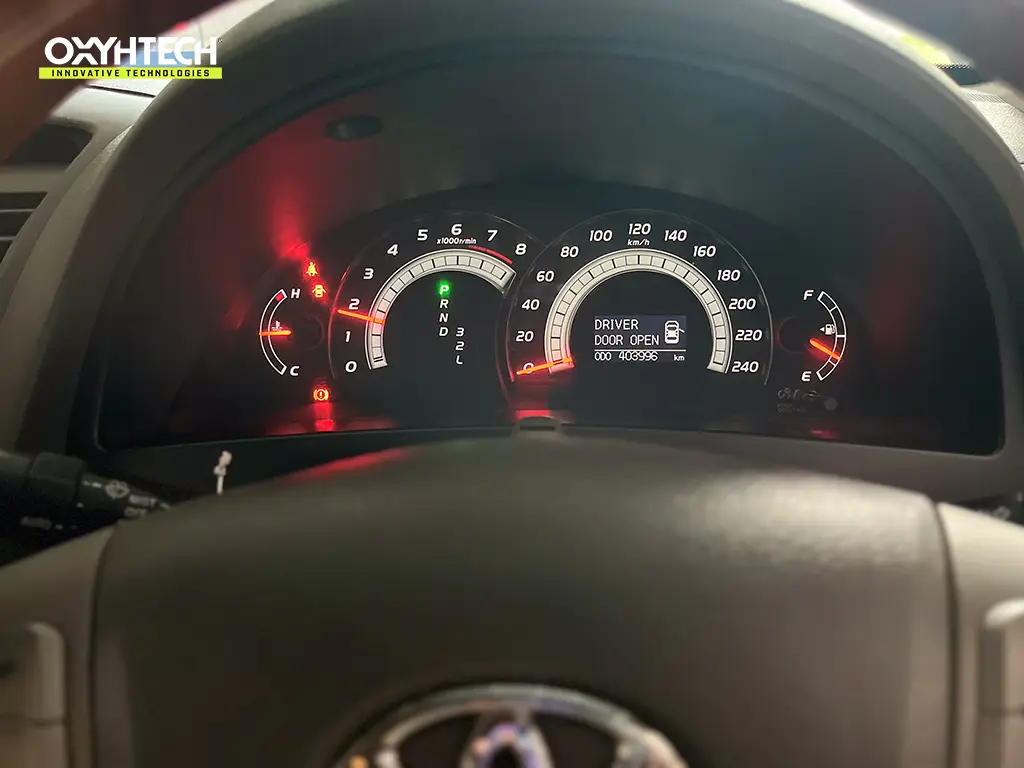 ผลงาน OXYHTECH - TOYOTA CAMRY-01 ล้างเขม่าคาร์บอน เครื่องยนต์สะอาดขึ้นทั้งระบบ