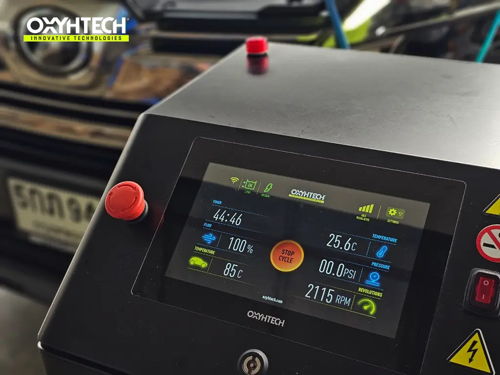 ผลงาน OXYHTECH - TOYOTA - VELLFIRE ล้างเขม่าคาร์บอน เครื่องยนต์สะอาดขึ้นทั้งระบบ