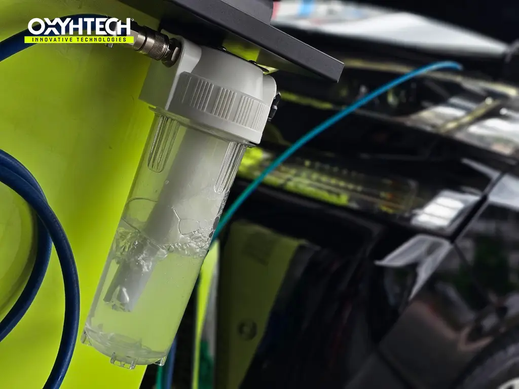 ผลงาน OXYHTECH - TOYOTA - VELLFIRE ล้างเขม่าคาร์บอน เครื่องยนต์สะอาดขึ้นทั้งระบบ