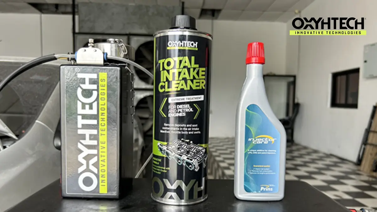 ผลงาน OXYHTECH - HONDA CITY เทคโนโลยีขจัดเขม่าคาร์บอนในเครื่องยนต์