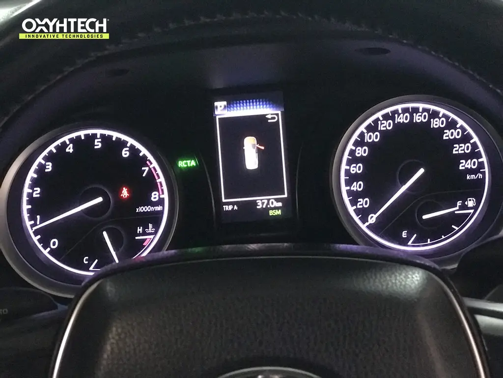 ผลงาน OXYHTECH - TOYOTA CAMRY-04 ล้างเขม่าคาร์บอน เครื่องยนต์สะอาดขึ้นทั้งระบบ