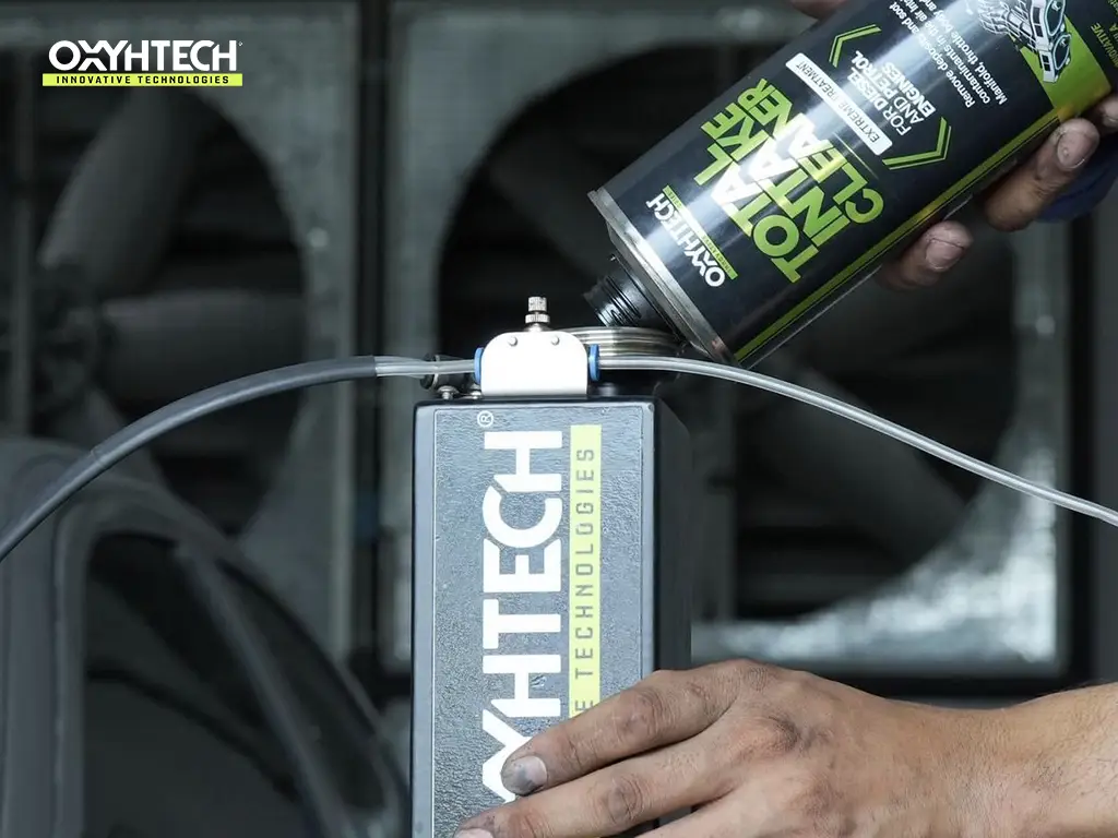 ผลงาน OXYHTECH - TOYOTA CAMRY-04 ล้างเขม่าคาร์บอน เครื่องยนต์สะอาดขึ้นทั้งระบบ