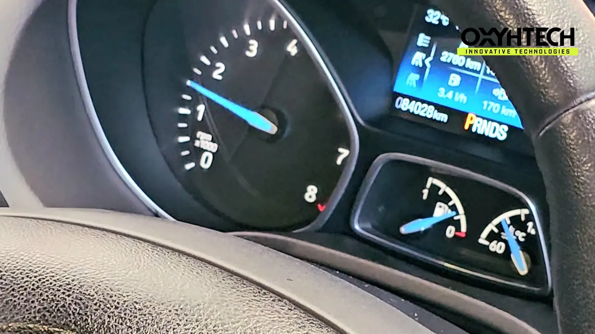 ผลงาน OXYHTECH - FORD FOCUS 1.5 ล้างเขม่าคาร์บอนในเครื่องยนต์ ประหยัดน้ำมัน อัตราเร่งดีขึ้น