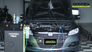 ผลงาน Honda Accord ดีท็อกซ์เครื่องยนต์ด้วย Oxyhtech ฟื้นฟูสมรรถนะ ขับลื่นไม่สะดุด