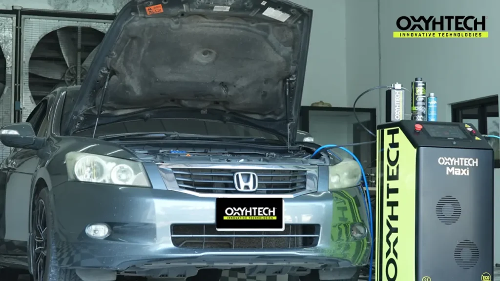 ผลงาน OXYHTECH - HONDA ACCORD ดีท็อกซ์คาร์บอนในเครื่องยนต์ ขับขี่ลื่นขึ้น ลดมลพิษ