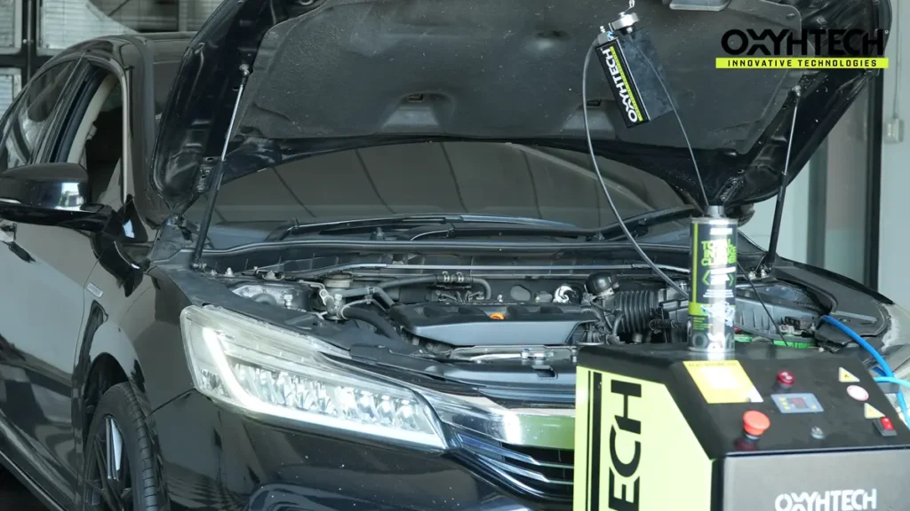 ผลงาน OXYHTECH - HONDA ACCORD ดีท็อกซ์เครื่องยนต์ ฟื้นฟูความแรง ลดเขม่า ประหยัดน้ำมัน