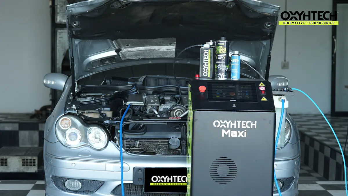 ผลงาน OXYHTECH รถเบนซ์ Benz C32 04