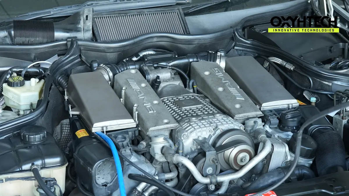 ผลงาน OXYHTECH รถเบนซ์ Benz C32 06