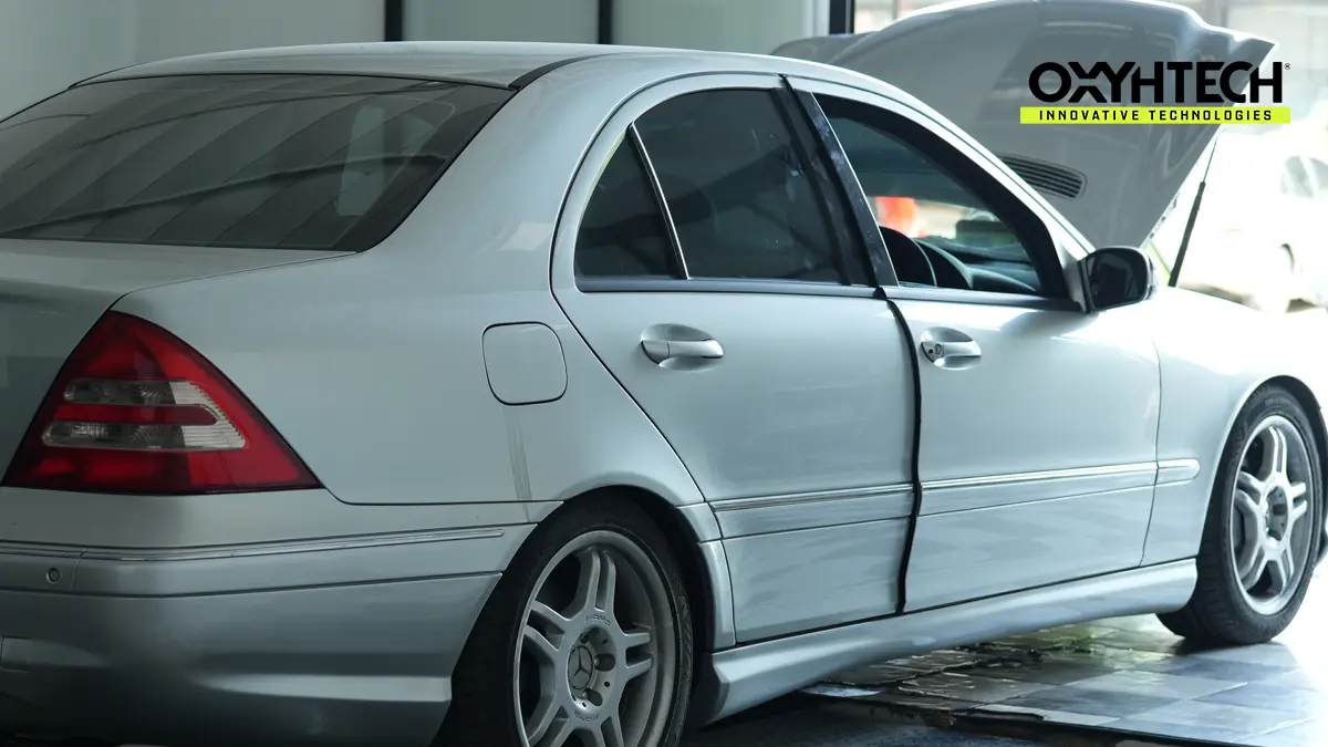 ผลงาน OXYHTECH รถเบนซ์ Benz C32