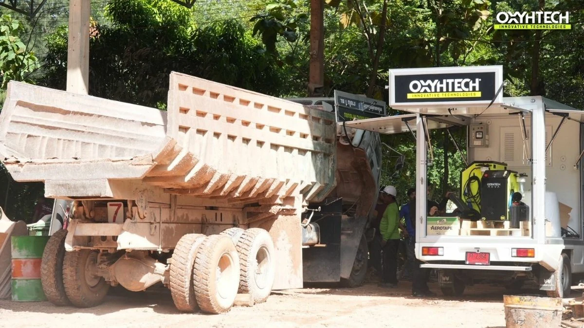 Oxyhtech Maxi Plus 4.0 ดีท็อกซ์คาร์บในเครื่องยนต์ รถบรรทุก