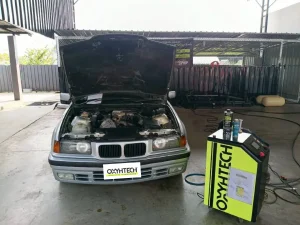 ลูกค้า BMW บริการ Oxyhtech เบนซิน